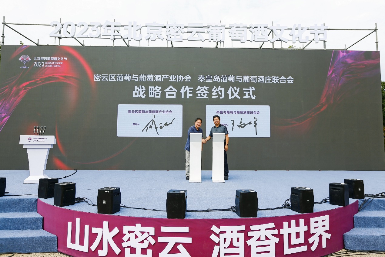 “山水密云 酒香世界” 2023年北京密云葡萄酒文化节隆重启幕(图2)