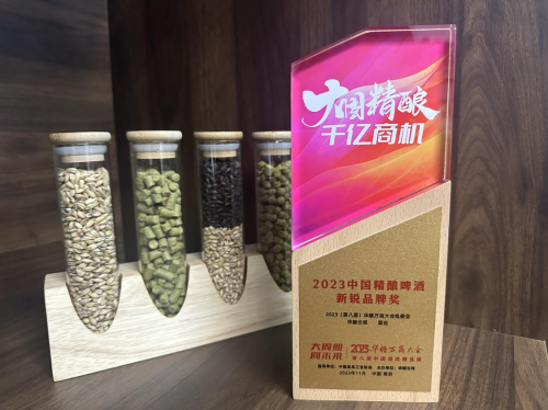 失眠企鹅受邀出席2023首届中国精酿啤酒产业峰会 荣获“中国精酿啤酒新锐品牌奖”(图5)